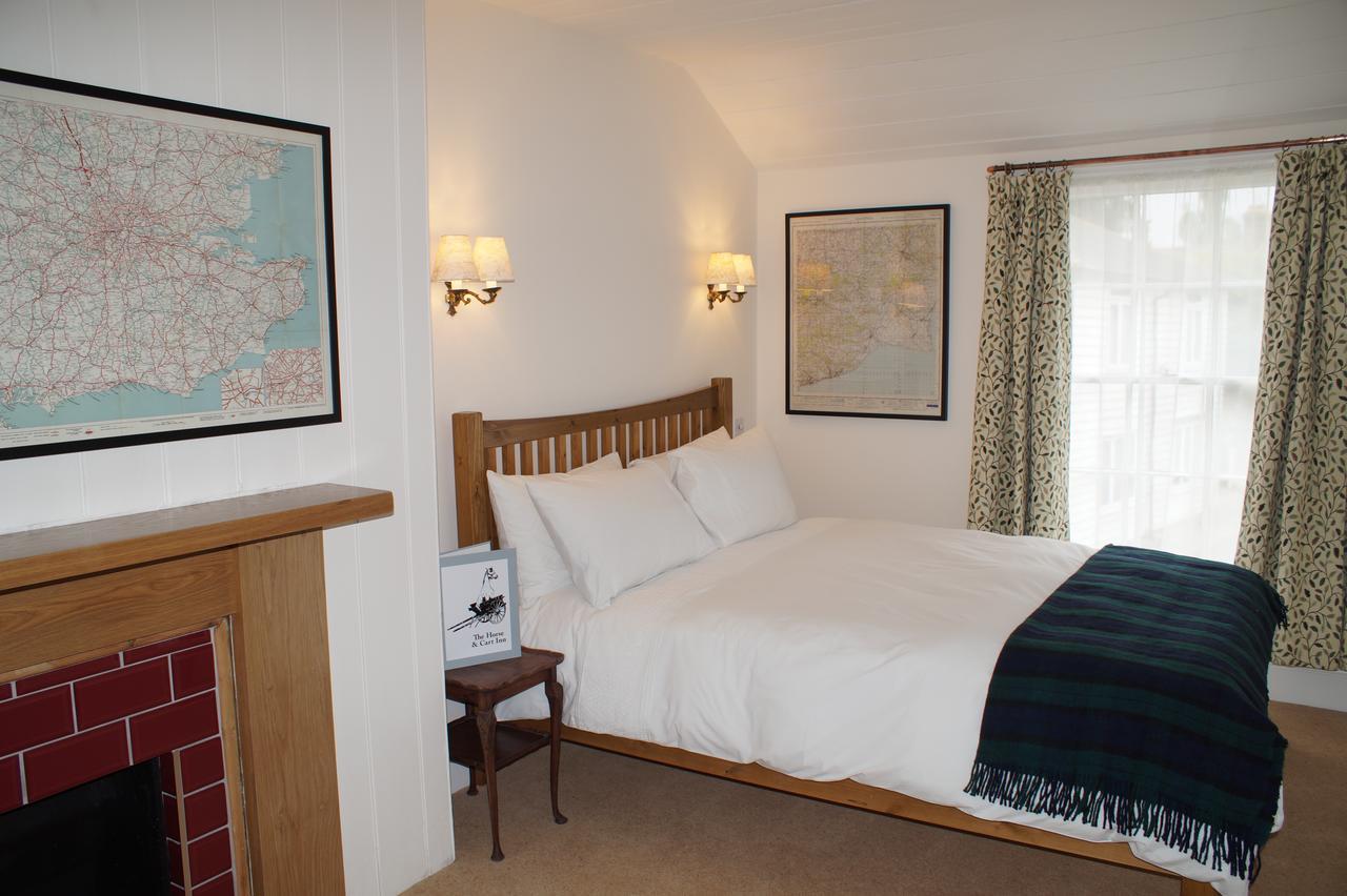 The Horse & Cart Hotel Peasmarsh Bagian luar foto